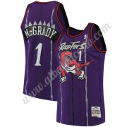 Camisetas Baloncesto NBA Toronto Raptors 1998-99 Tracy McGrady 1# Púrpura Hardwood Classics Swingman..